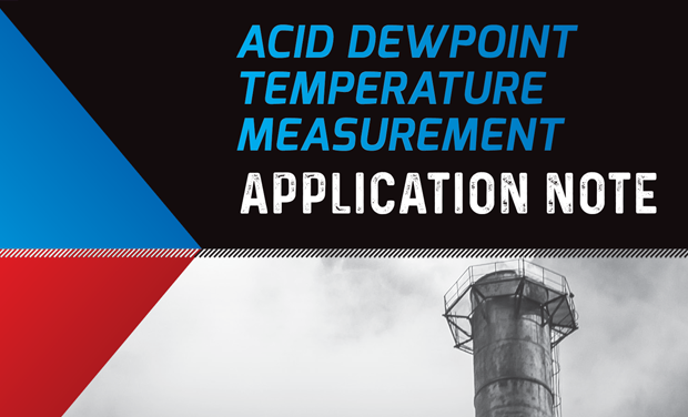 应用说明 - 酸露点温度测量