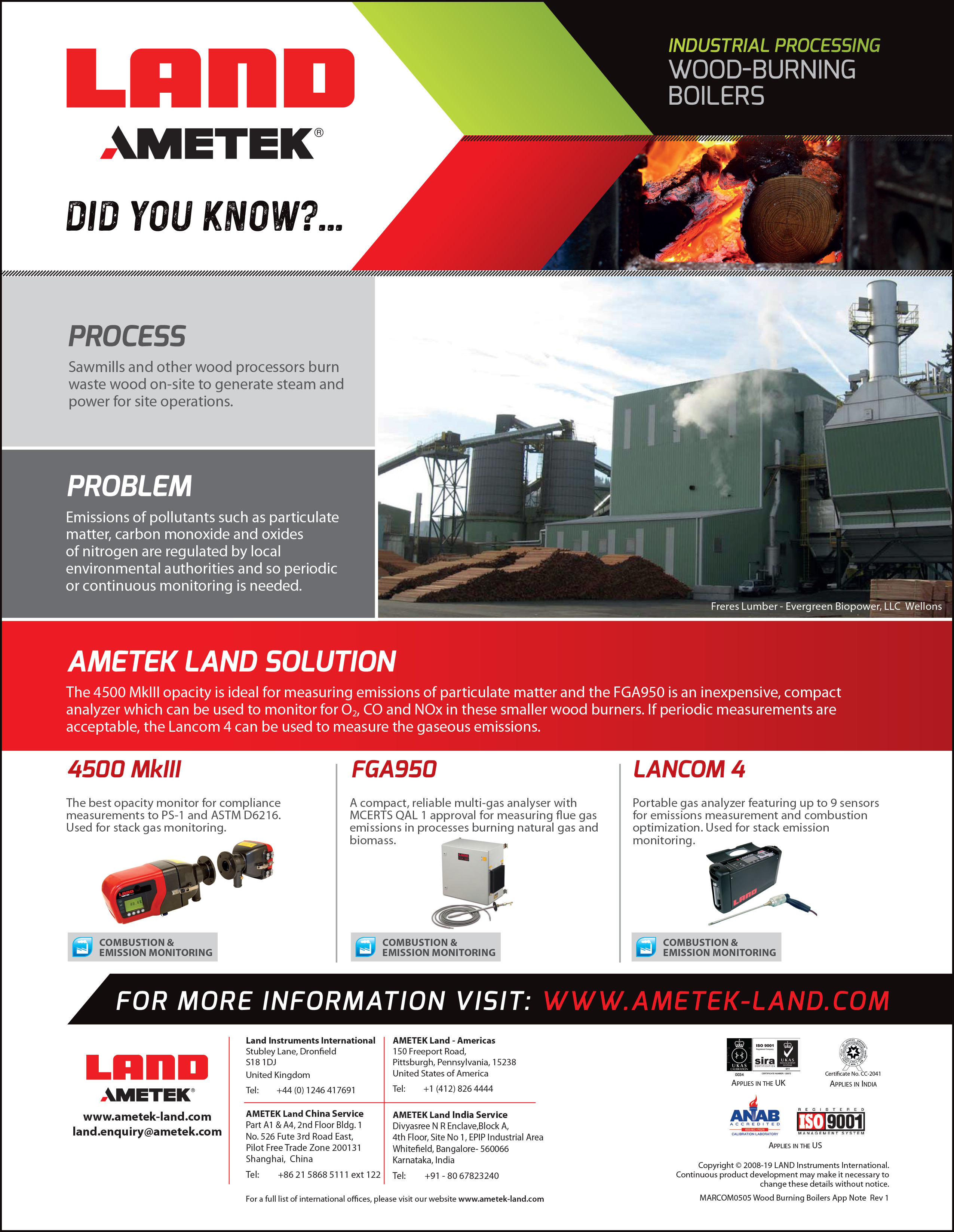 应用指南 - 木材燃烧锅炉