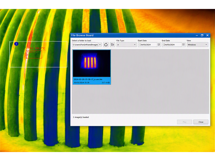 Enhanced Image Player Improves Analysis and Testing
